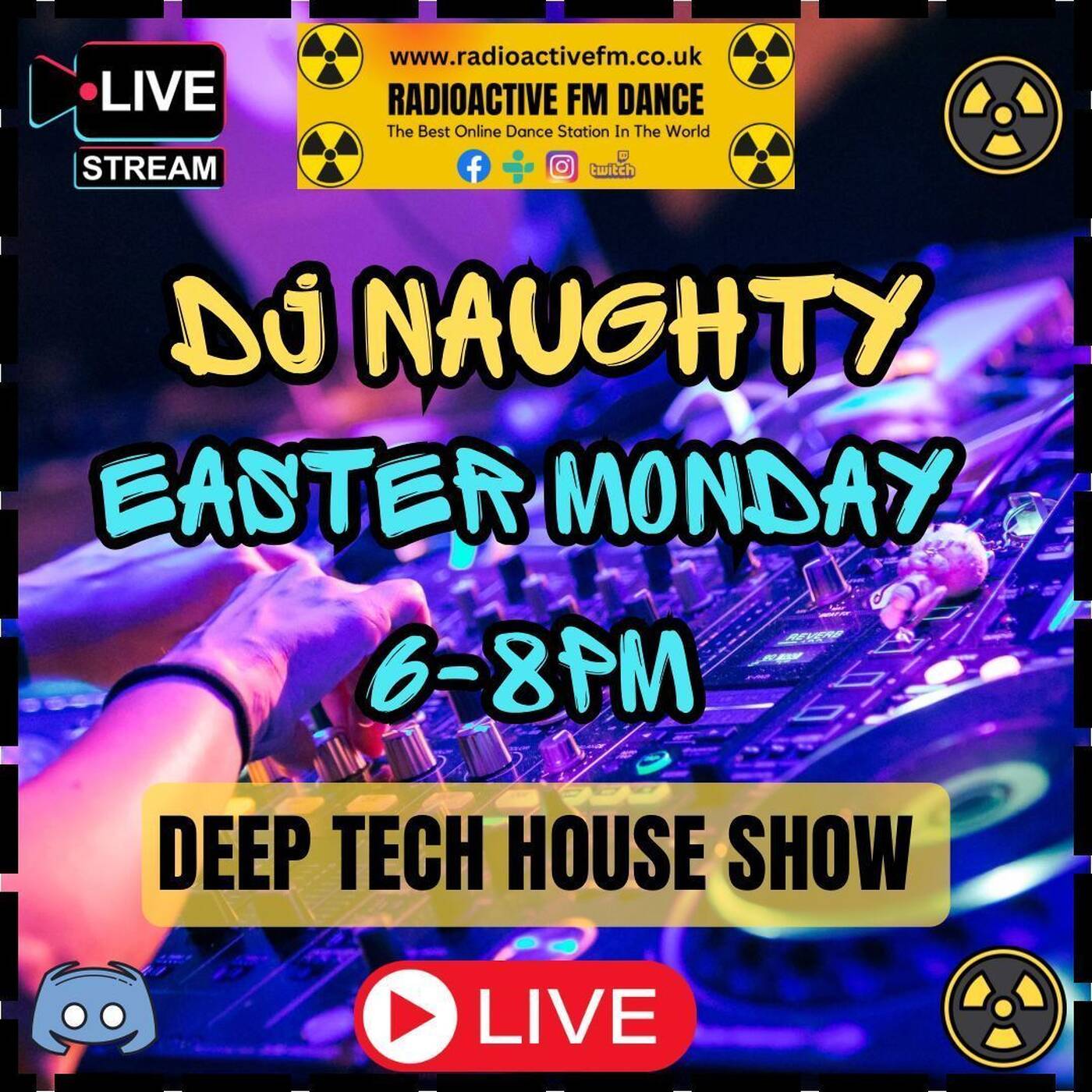 Dj NauGHy Deep House Easter Monday episode artwork