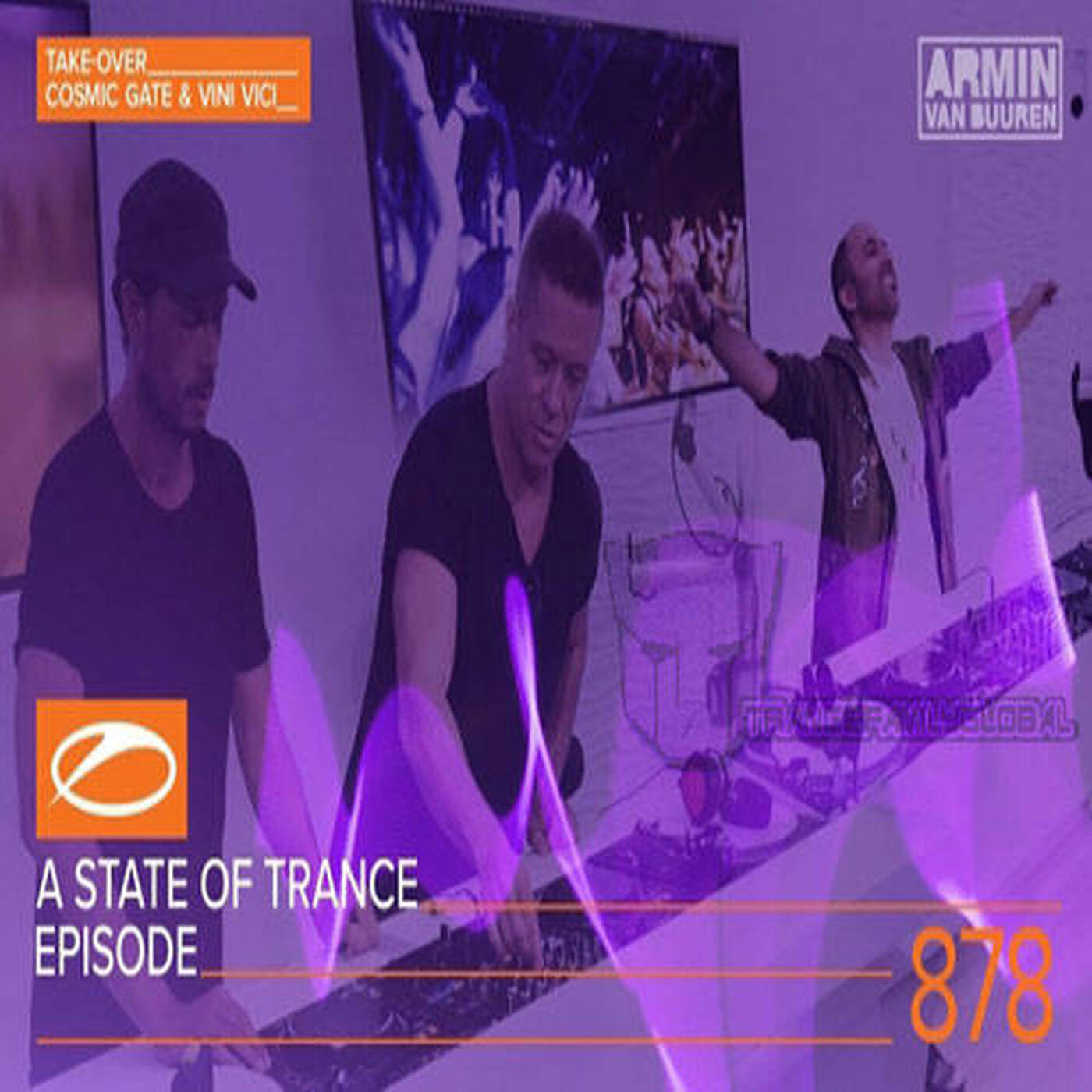 Armin van Buuren - A State of Trance 878 Hosted by Cosmic Gate  Vini Vici (23.08.2018) episode artwork