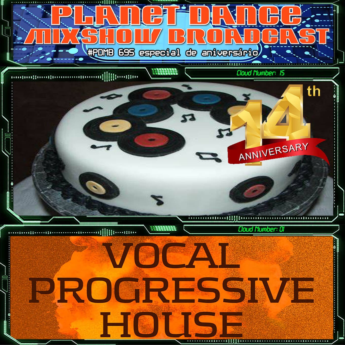 Planet Dance Mixshow Broadcast 695 especial de aniversário episode artwork