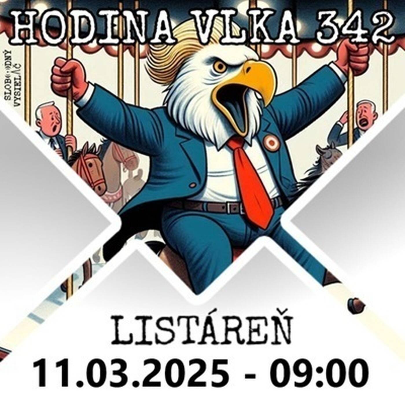 Hodina vlka 342 - 2025-03-11 listáreň episode artwork