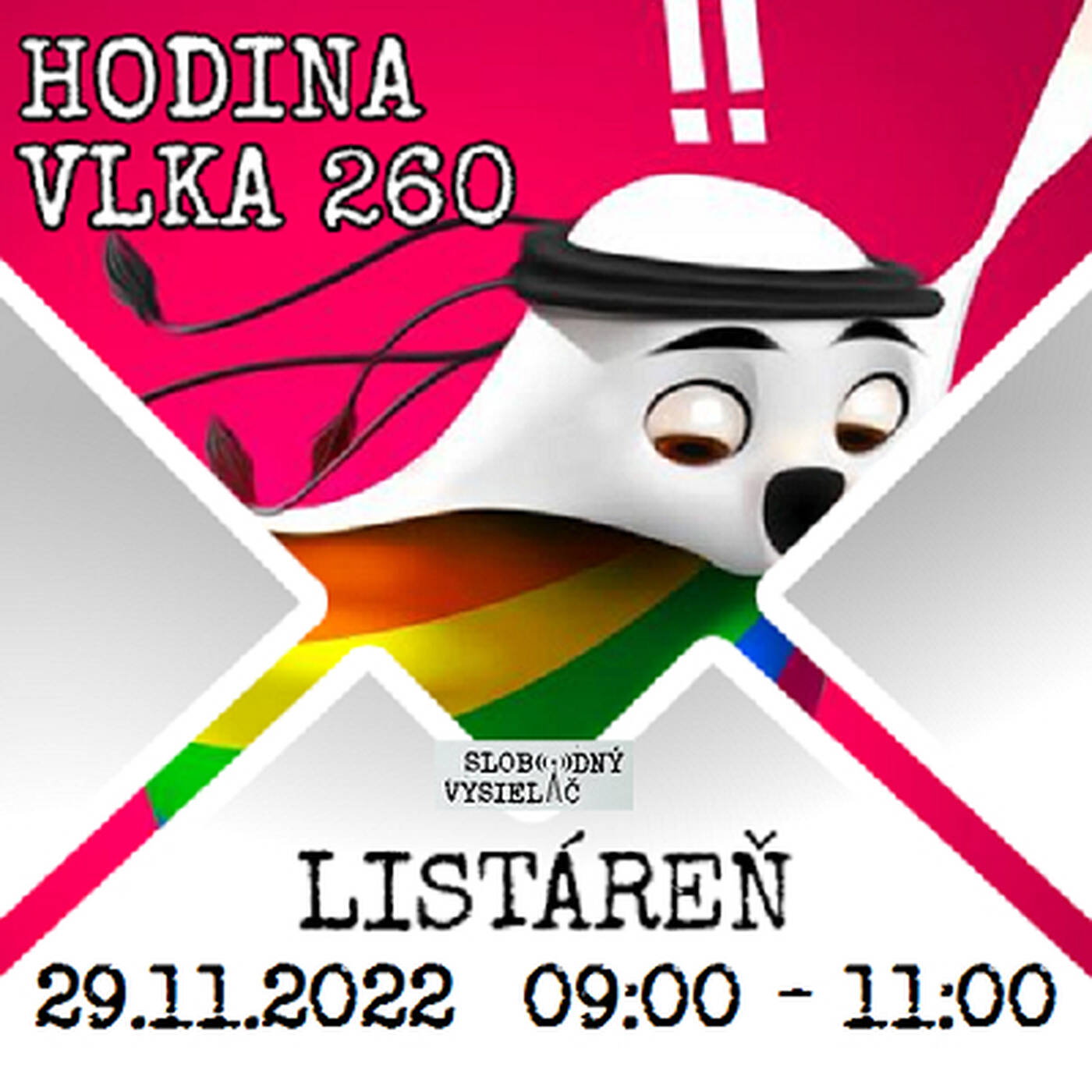 Hodina vlka 260 - 2022-11-29 listáreň episode artwork