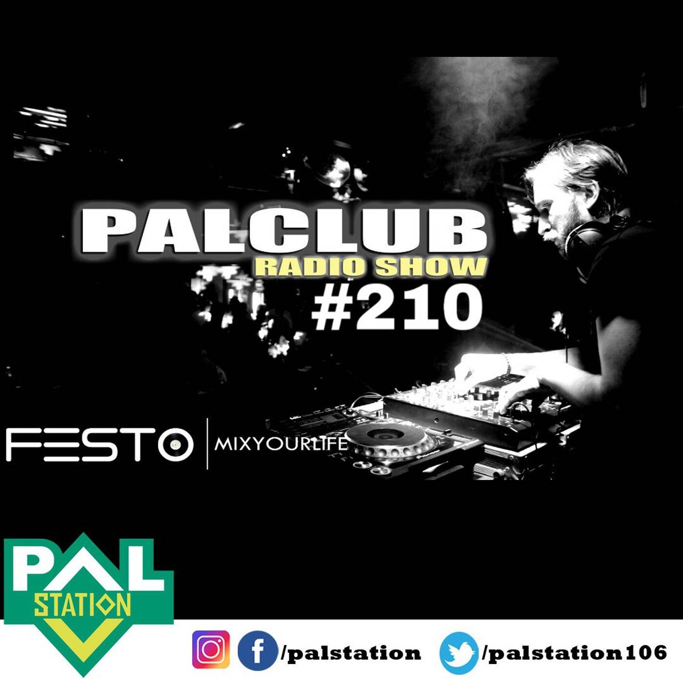 DJFESTO PALCLUB 2018 RADIOSHOW #210 - 23 KASIM Part1 episode artwork