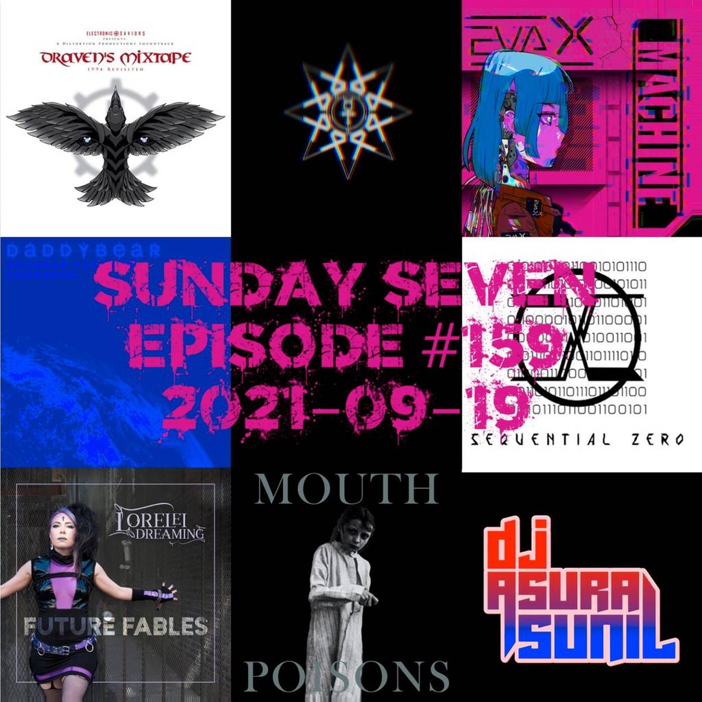 DJ AsuraSunil's Sunday Seven Mixshow #159 - 20210919 episode artwork