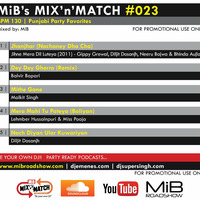 MIB MIX-N-MATCH #023 [ 130 BPM ] MIBROADSHOW-COM by MIB Roadshow