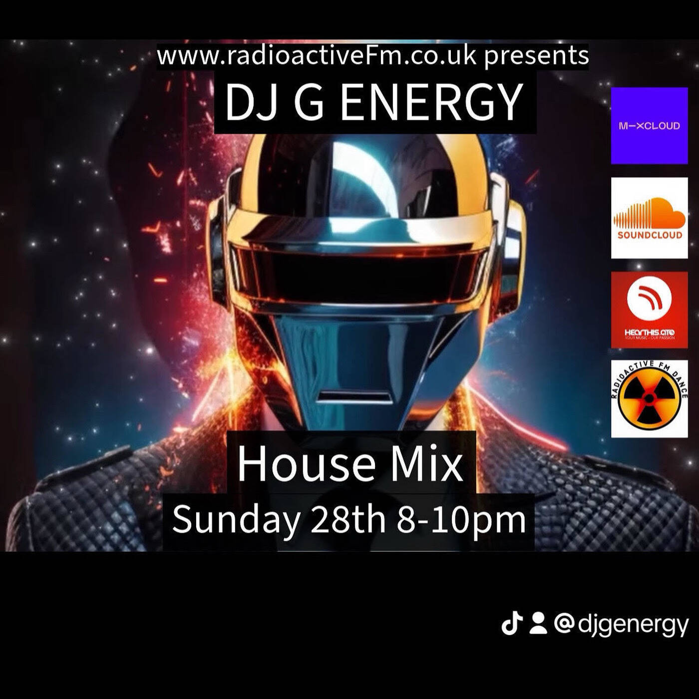 G Energy  House Set on RadioActiveFm 28th July episode artwork