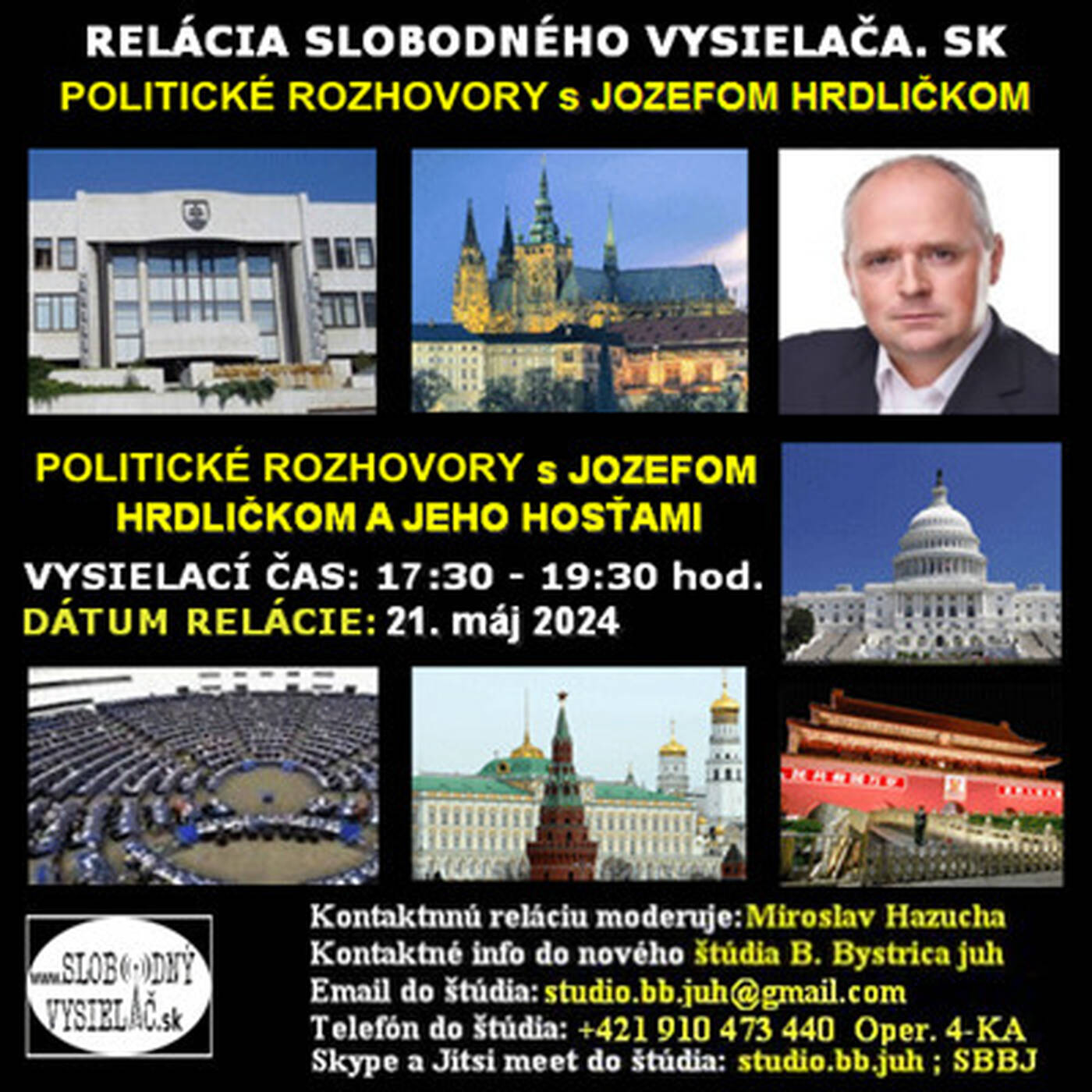 Politické rozhovory 202 - 2024-05-21 Dr. Jozef Hrdlička a jeho hostia episode artwork