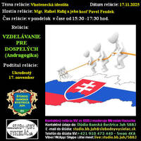 Vzdelávanie pre dospelých 480 - 2025-11-17 Ukradnutý 17. november by Slobodný Vysielač