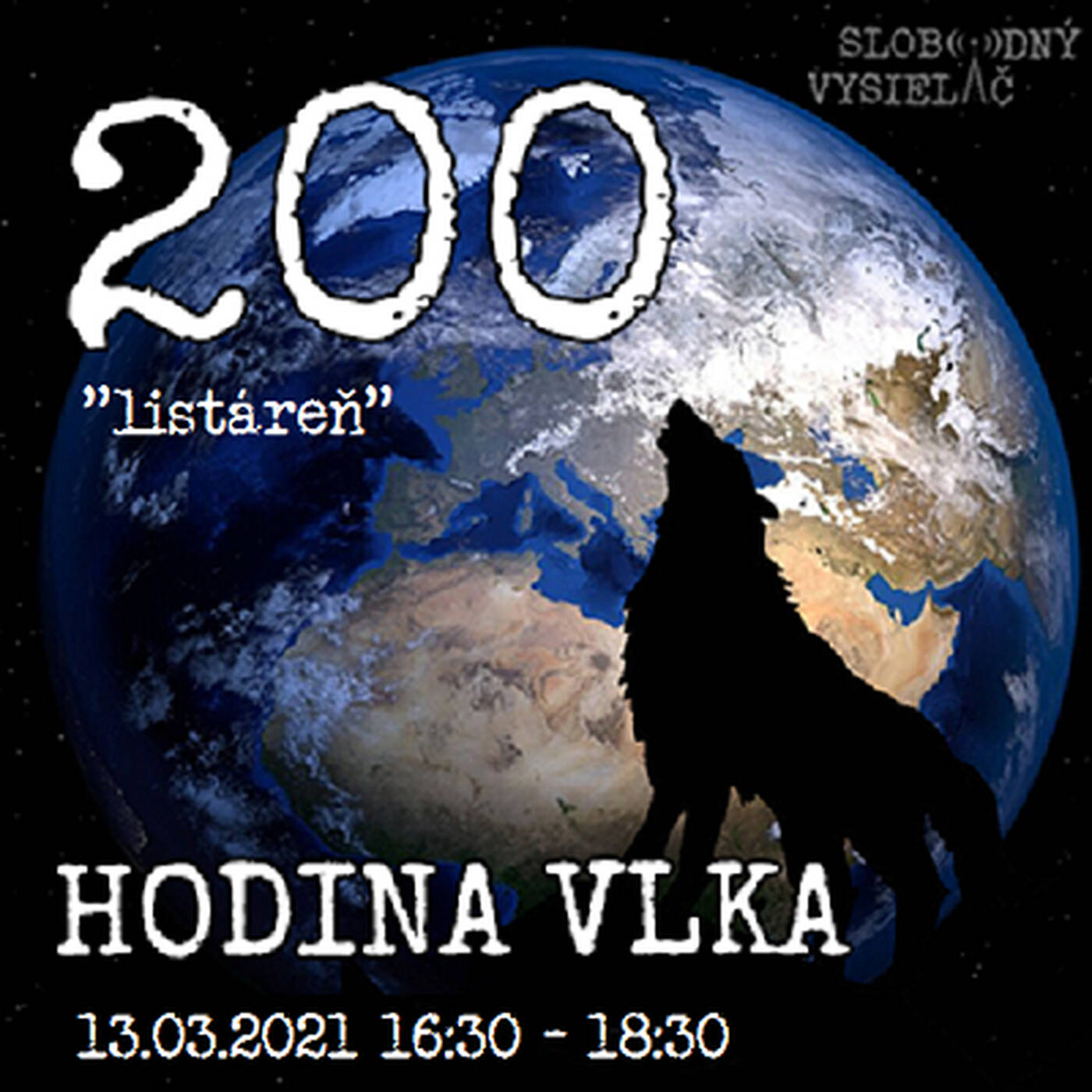 Hodina Vlka 200 - 2021-03-13 Listáreň episode artwork
