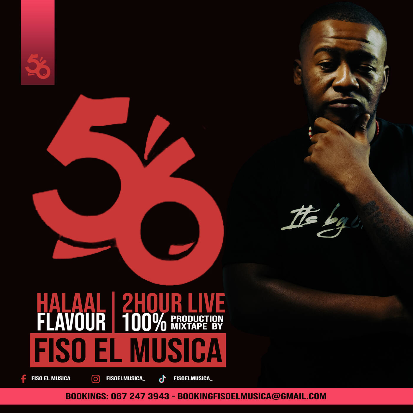 Halaal Flavour #056 2Hours Live Mix by Fiso El Musica (100% Production Mix)
