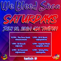 The Soca Vault - We Bleed Soca Saturdays - July 13, 20204 by The Soca Vault