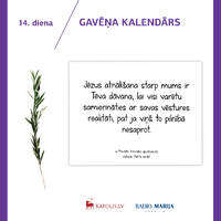 Gavēņa kalendārs | RML S06E16 | Gavēņa 14. diena | Pr. Modris Lācis | 04.03.2021 by Radio Marija Latvija