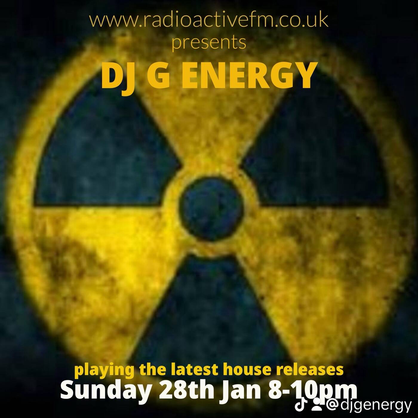 DJ G Energy - Live house mix on RadioActiveFm 28th Jan episode artwork