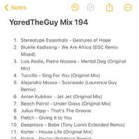 YaredTheGuy Mix 194 by Yaredtheguy