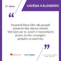 Gavēņa kalendārs | RML S06E31 | Svētā Jāzepa svētki | Pr. Juris Jalinskis | 19.03.2021 by Radio Marija Latvija