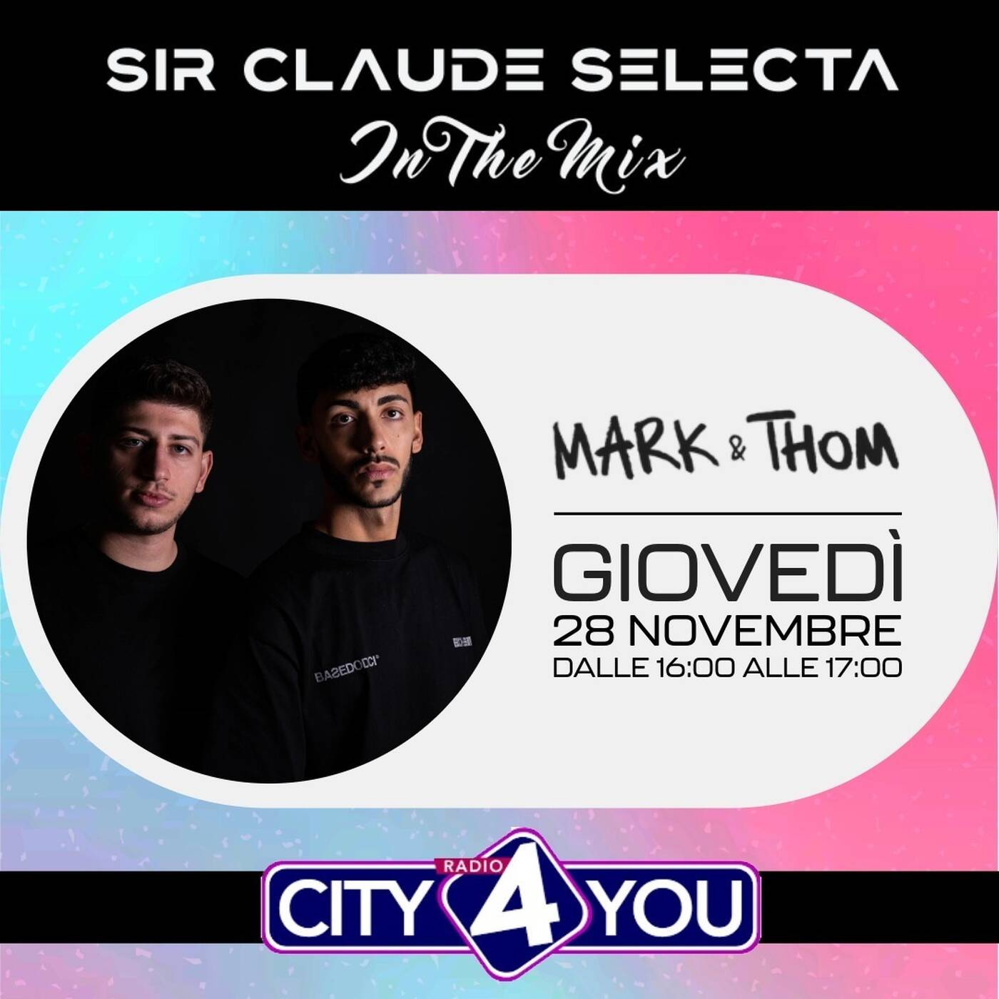 Sir Claude Selecta In The Mix: Mark & Thom episode artwork