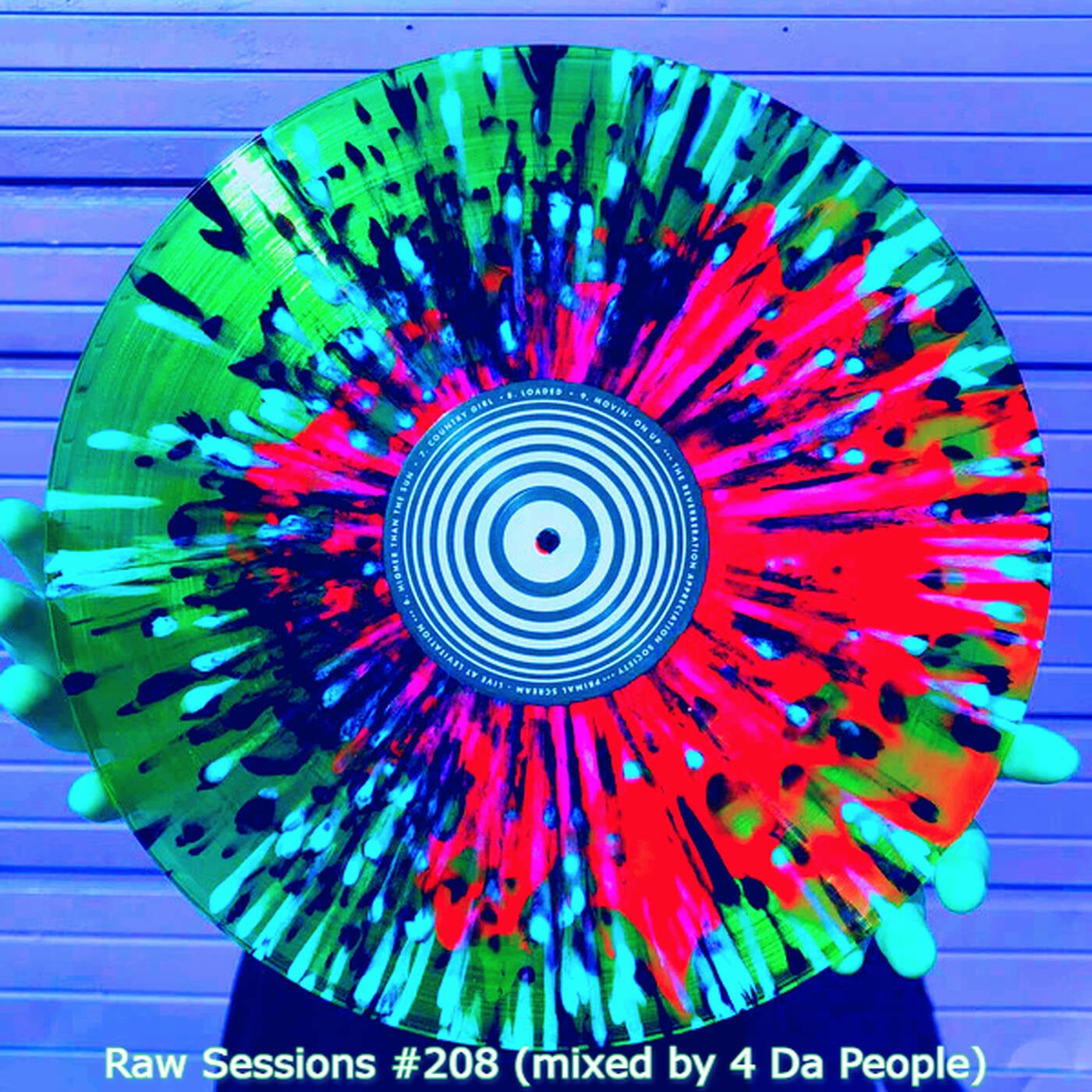 Raw Sessions #208 (mixed by 4 Da People) episode artwork