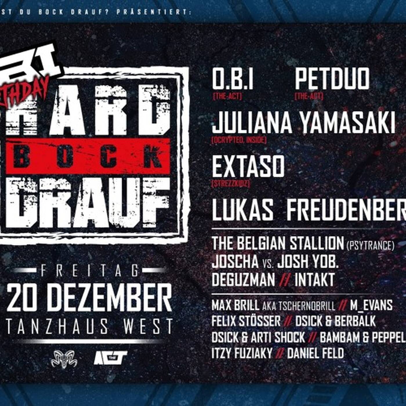 BamBam & PEPPels @ Hard Bock Drauf - O.B.I's B-Day | Tanzhaus West Frankfurt | 20.12.2019 episode artwork