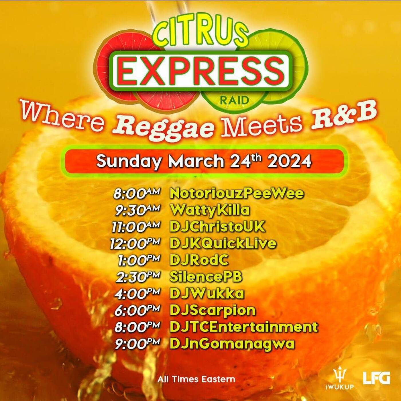 CITRUSEXPRESSRAIDTRAINHosted By @iwukupyyc 12-1PMEST‼️ | @djkquicklive IN THE MIX (Mar 24, 2024) episode artwork