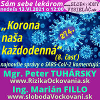 Sám sebe lekárom 274 - 2021-06-13 „Korona naša každodenná“ (8. časť) by Slobodný Vysielač