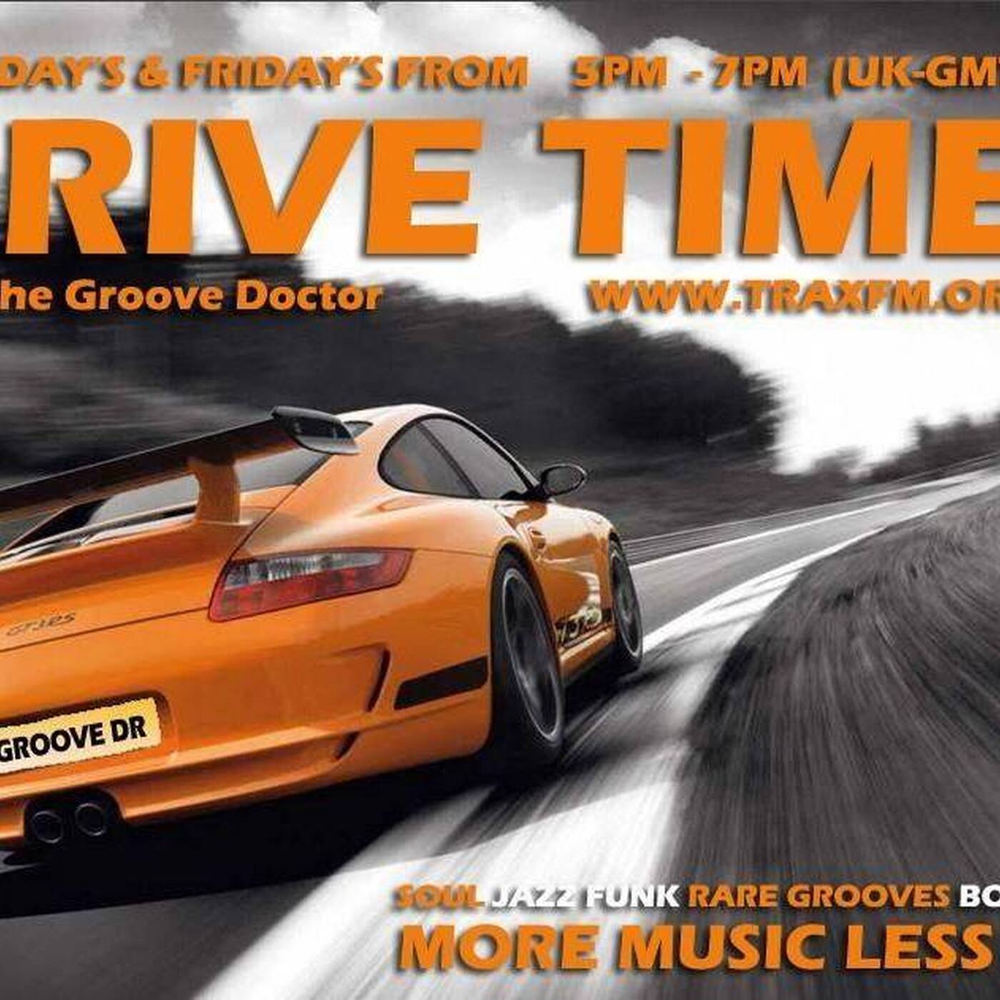 The Groove Doctor's Tuesday Drive Time Replay show On www.traxfm.org - 15th October 2022 episode artwork
