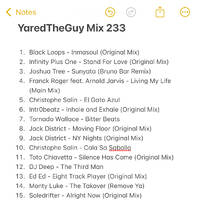 YaredTheGuy Mix 233 by Yaredtheguy