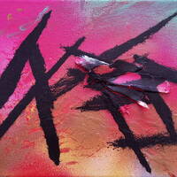  Frau Fenster beschreibt ihre Kunstwerke - Color on Canvas: FOLLOW THE RULES by Fenster Talk