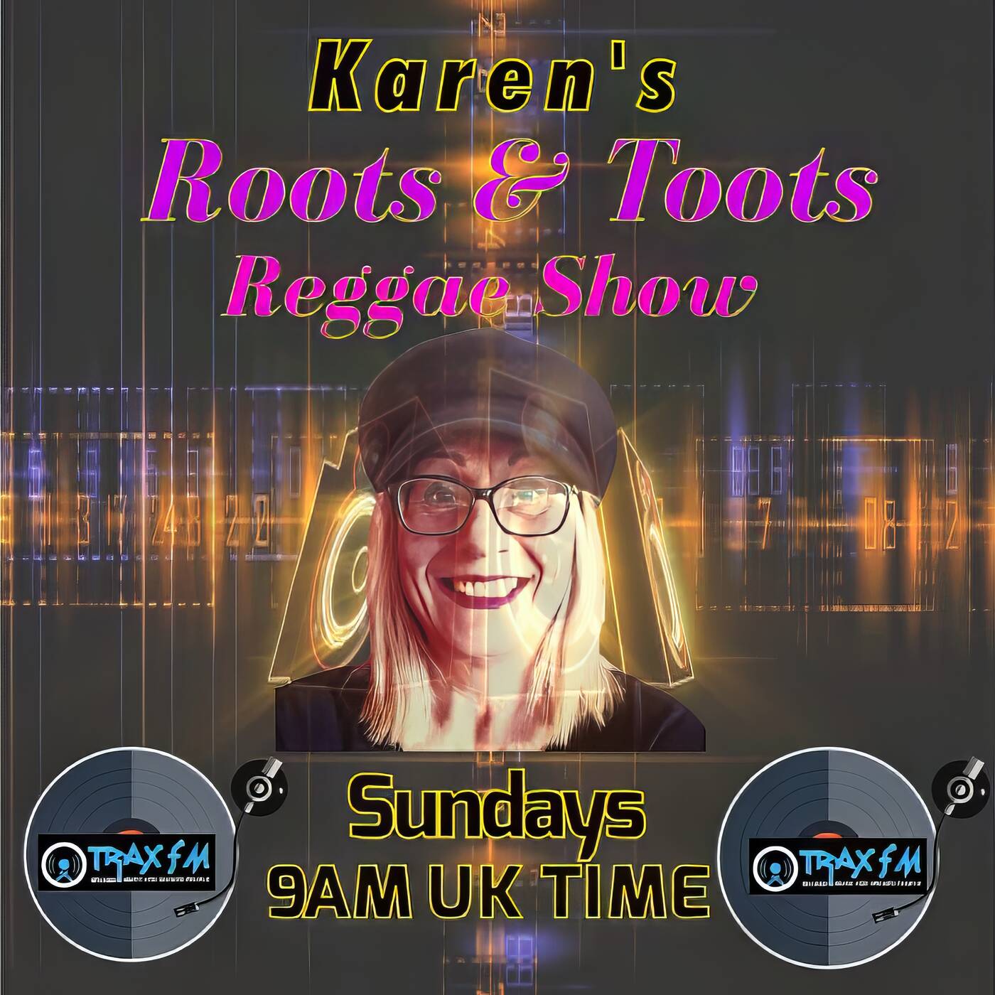 Karen's Root's & Toots Reggae Show Replay On www.traxfm.org - 5th November 2023 episode artwork