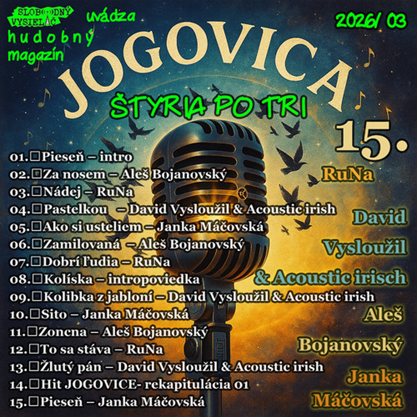 Jogovica 15 - 2026-01-17 episode artwork