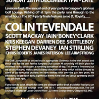 Colin Tevendale at the Levelone Festive All Dayer by Ian Stirling