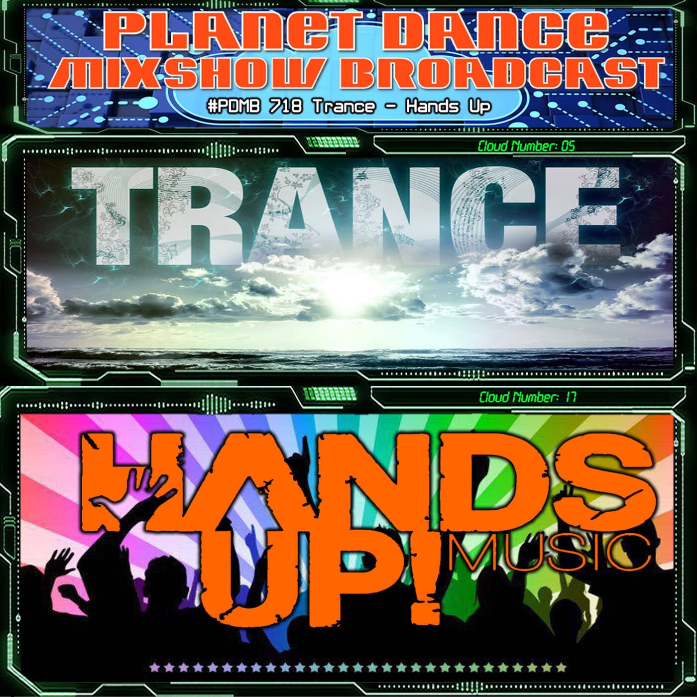 Planet Dance Mixshow Broadcast 718 Trance - Hands Up episode artwork