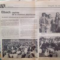 Le Festival d'Elbach en juin 1975 - Les entretiens : Jean-Marie STOERKEL by Radio Quetsch