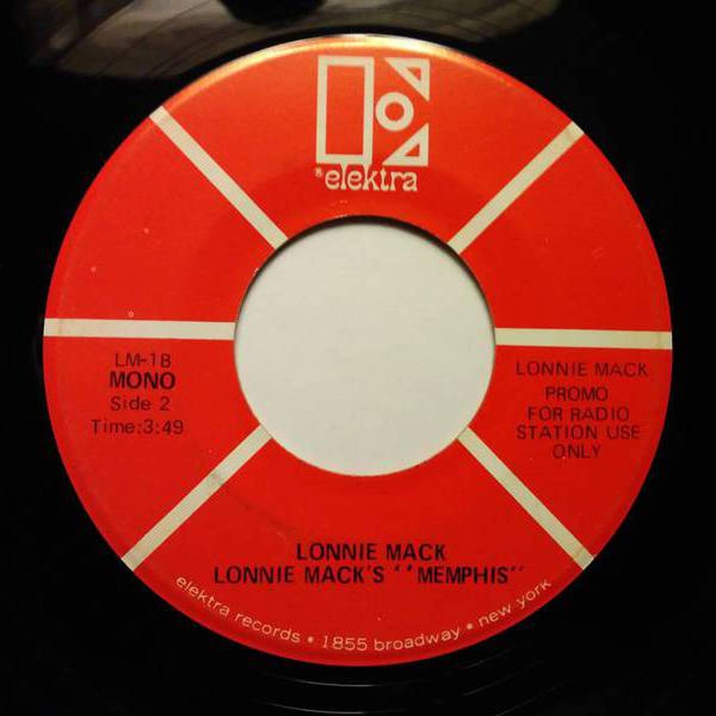 Lonnie Mack - Lonnie Mack's Life (Interview 45 Promo - 1969 elektra He talks about his life and his hit Memphis - Mono 4 Sharing) episode artwork