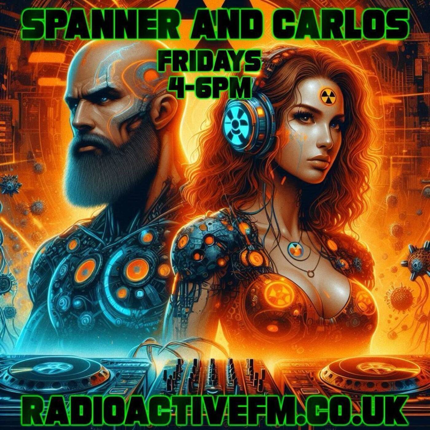 Carlos on Radioactive FM. Prog & Goa 21 3 25 episode artwork