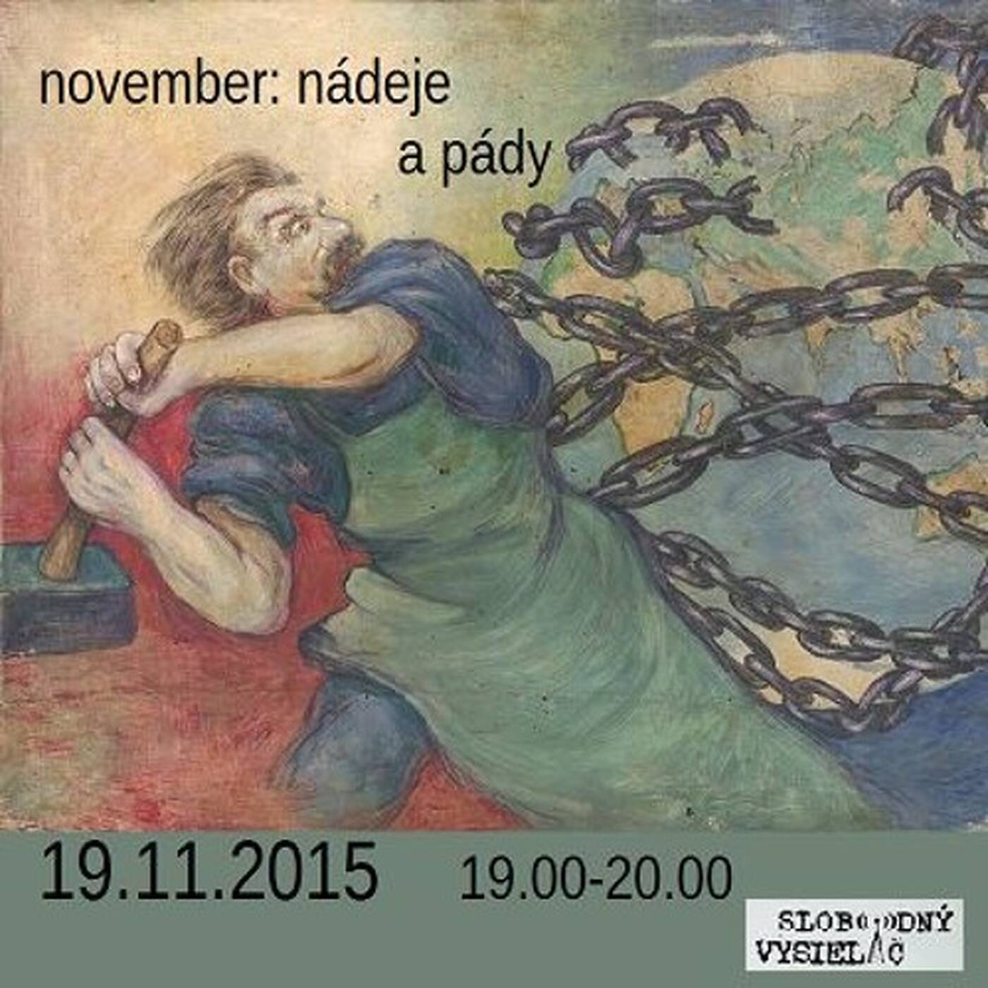 Opony 105 - 2015-11-19 november: nádeje a pády episode artwork
