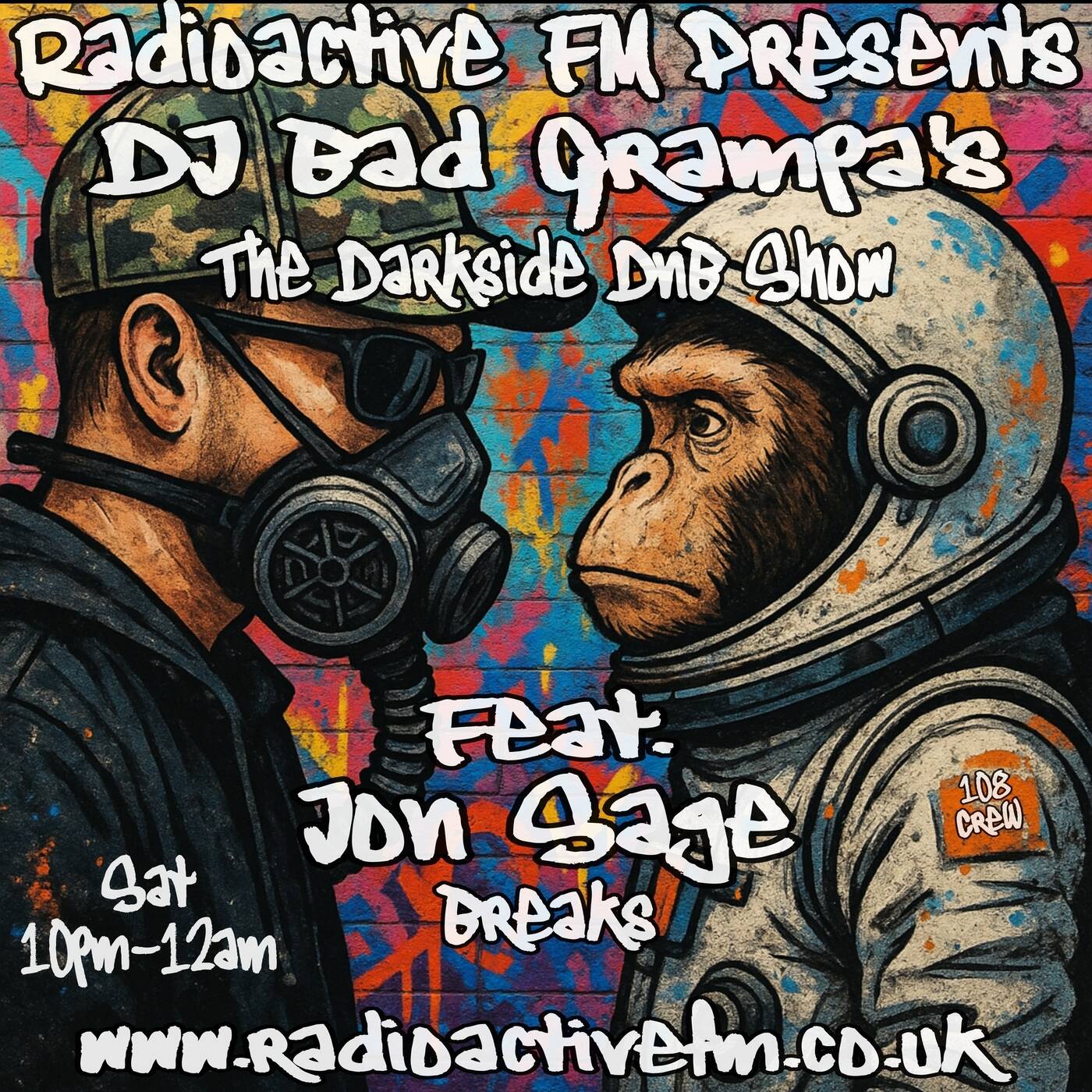 Dj Bad Grampa - 23/08/2025 - The Darkside Dnb Show Feat. Sage Breaks - Foundation
