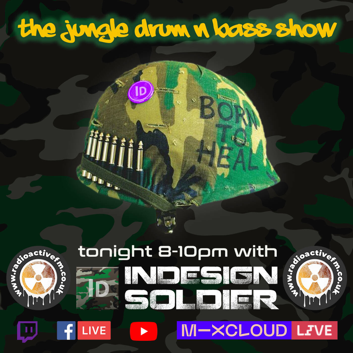 Indesign Soldier | The Jungle D&B Show | 140622 episode artwork