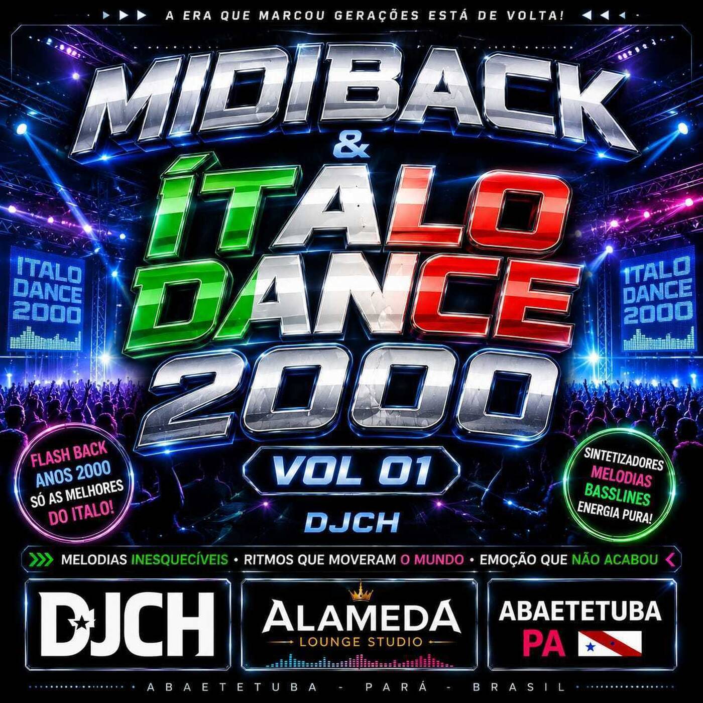 MIDIBACK & ÍTALO DANCE 2000 DJCH episode artwork