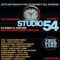 STUDIO 54 REMIXES - Volume 2 - 58 Minutes - DJ RONNY D. -REMIXES by Ronny van Dongen / DJ RONNY D.