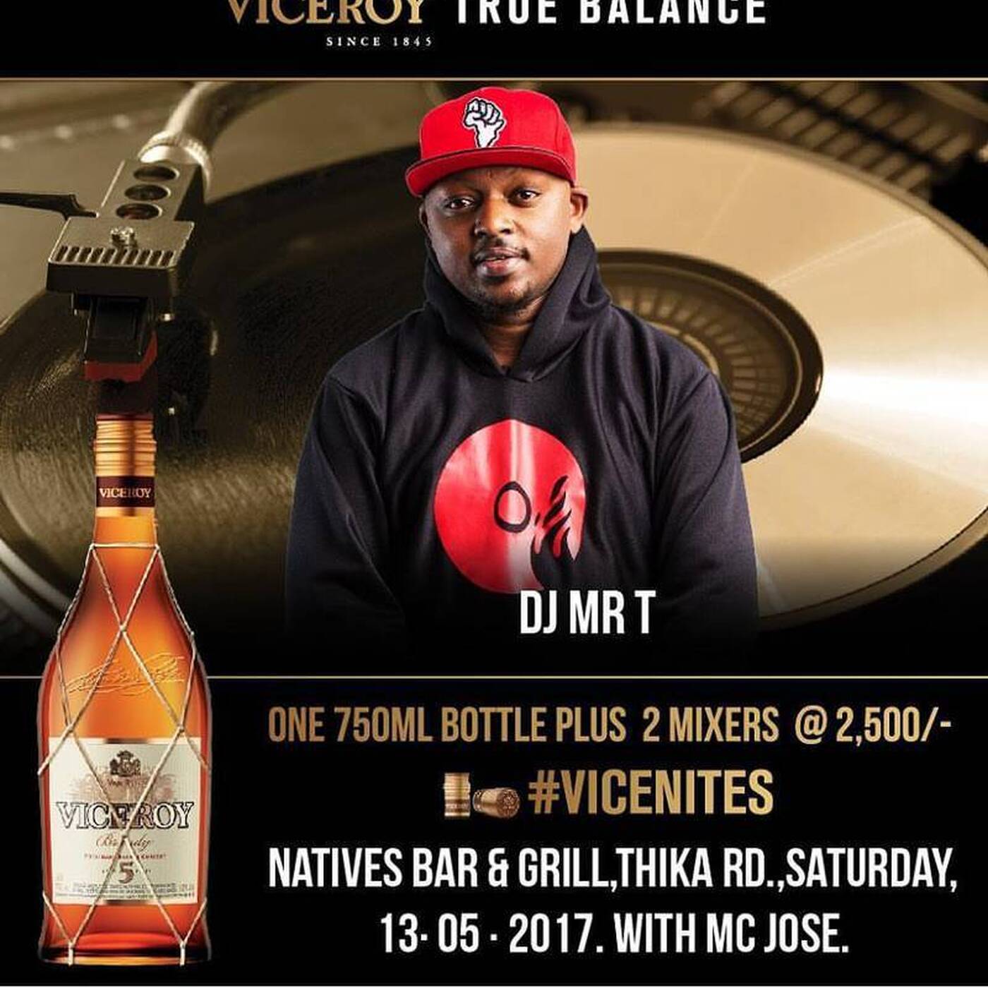 SPINCYCLE DJ MR.T & MC JOSE LIVE AT NATIVES SPORTS CLUB & GRILL 13TH MAY VICENITES