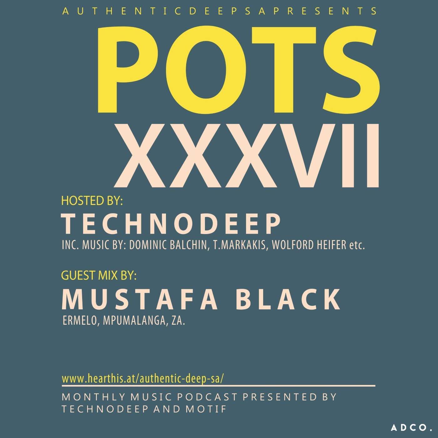 Portraits Of The Soul - XXXVII (Guest Mix by Mustafa Black) episode artwork