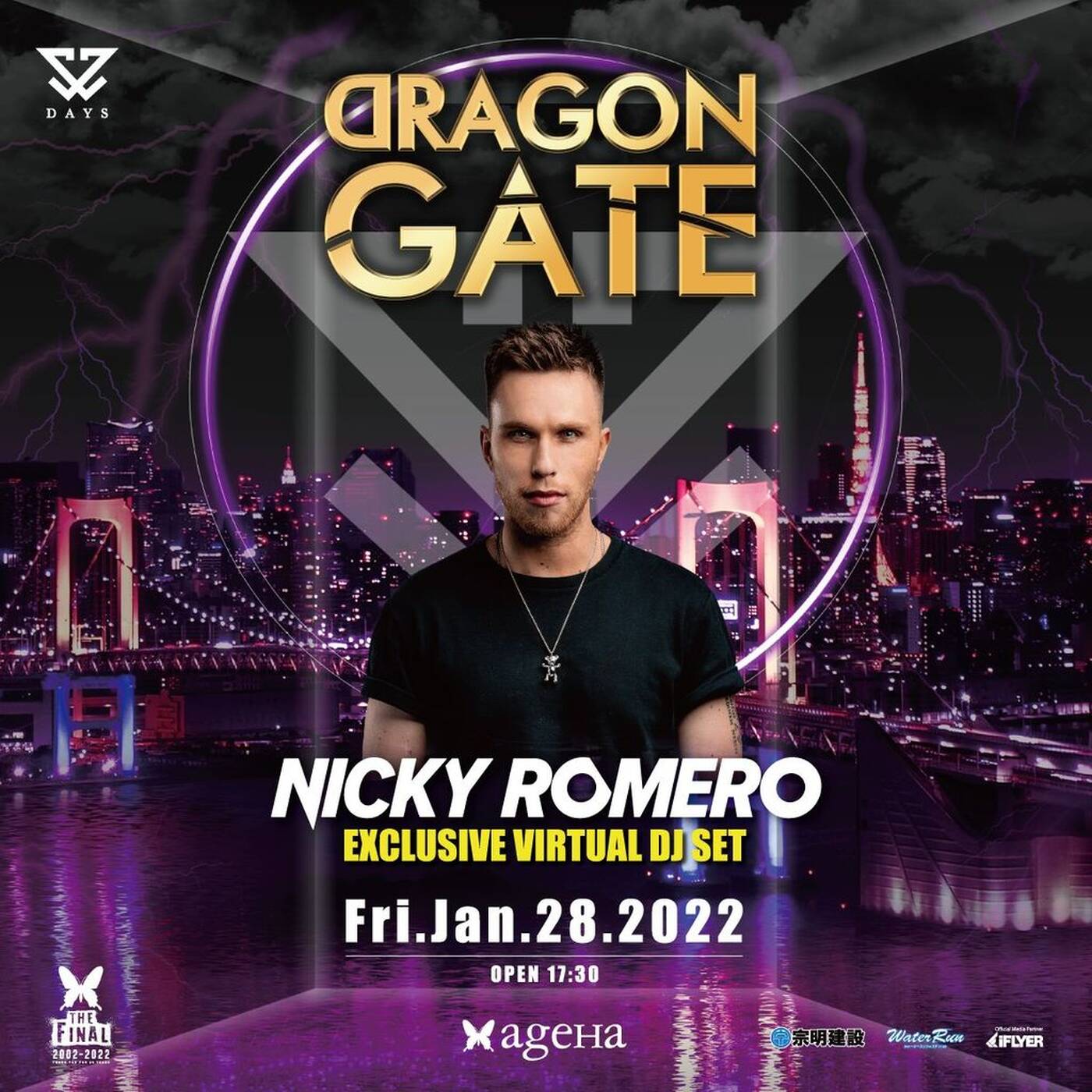 Nicky Romero (Virtual Set) - Live @ Dragon Gate, ageHa Tokyo, Japan 01.28.2022 episode artwork