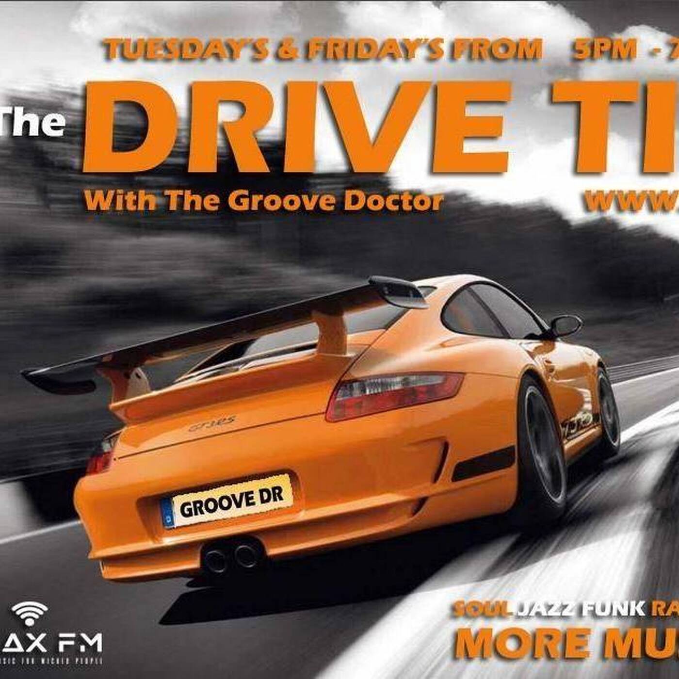 The Groove Doctor's Friday Drive Time Replay show On www.traxfm.org - 13th October 2023 episode artwork