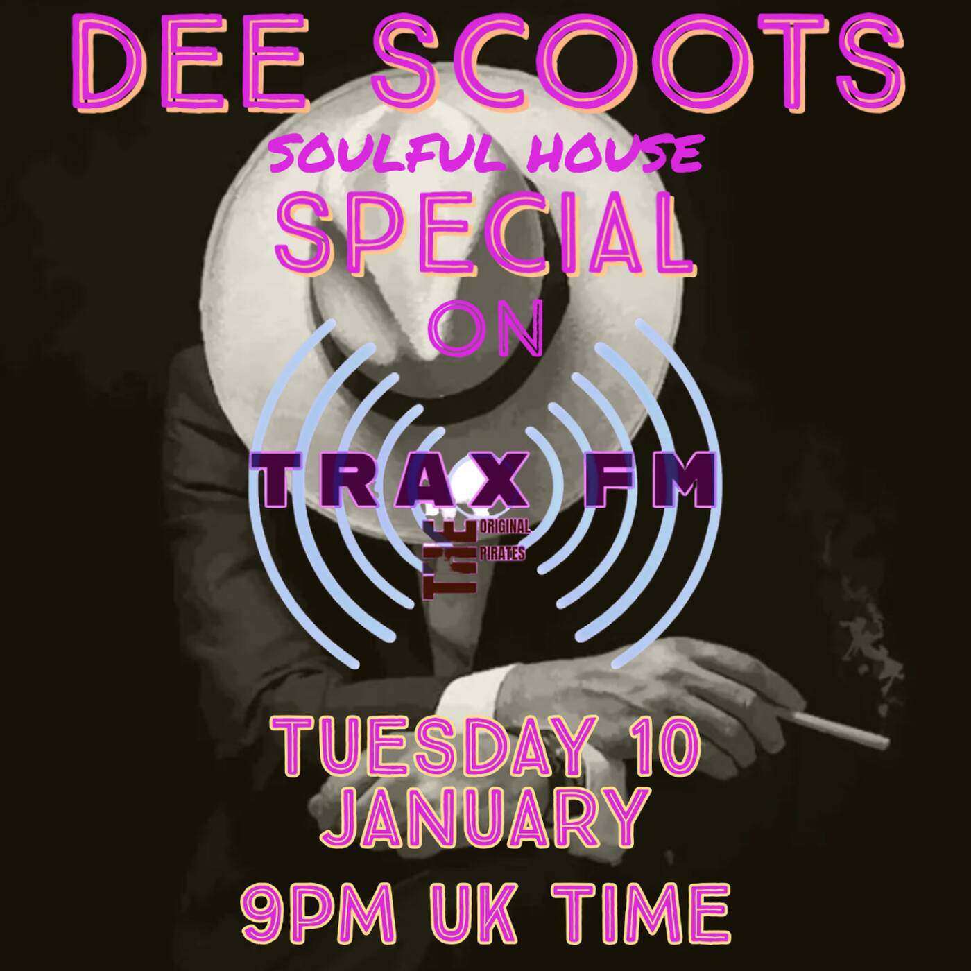 Dee Scoots Soulful House Sessions Replay On www.traxfm.org - 10th January 2023 episode artwork