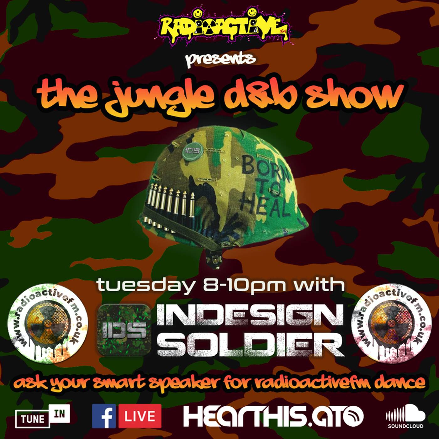 Indesign Soldier | The Jungle D&B Show  | 180624