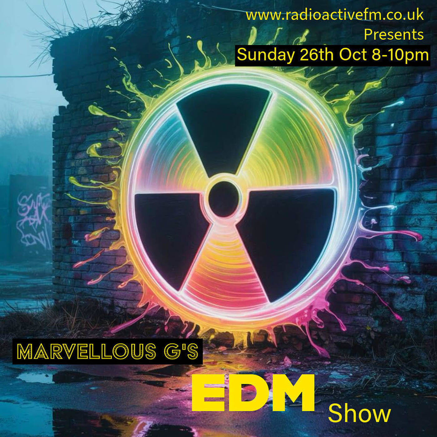 Marvellous G's EDM Show 26th Oct episode artwork