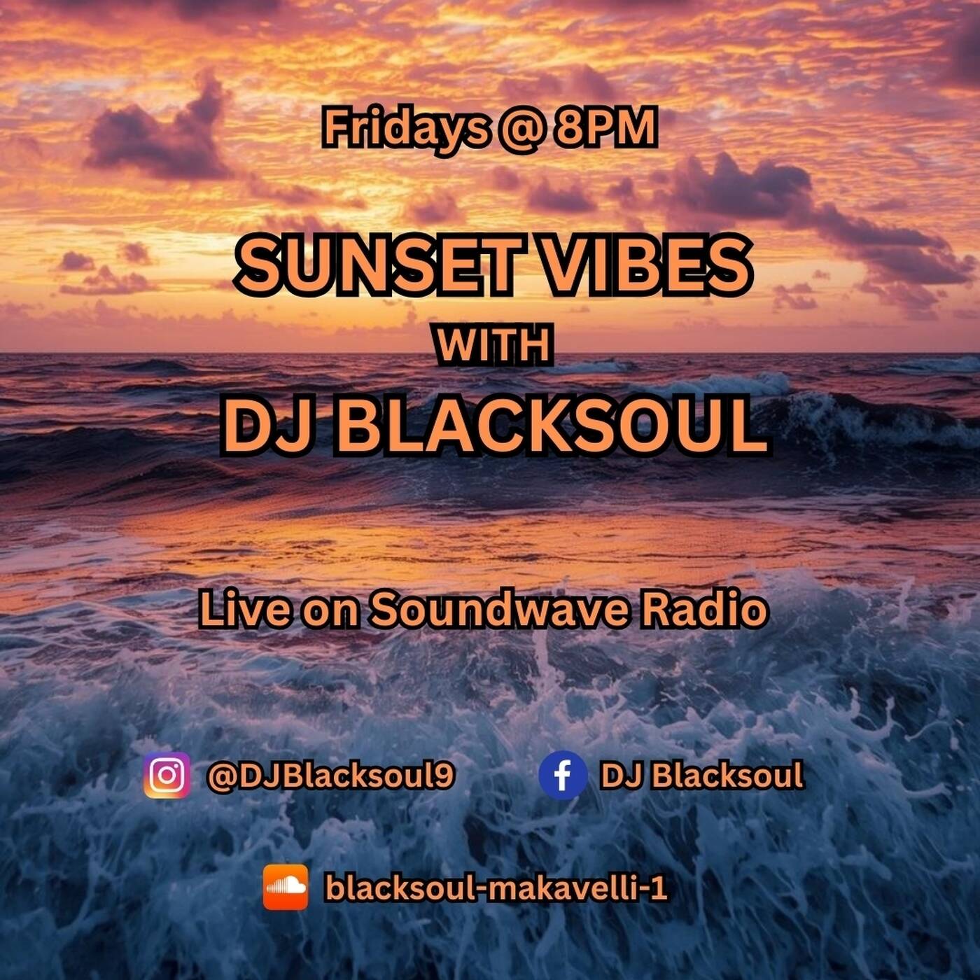 Sunset Vibes with DJ Blacksoul 20.03.26 episode artwork