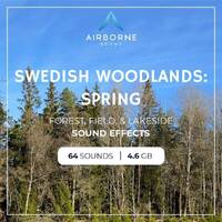 Swedish Woodlands, Spring Sound Effects Library Audio Demo Preview Montage by airbornesound