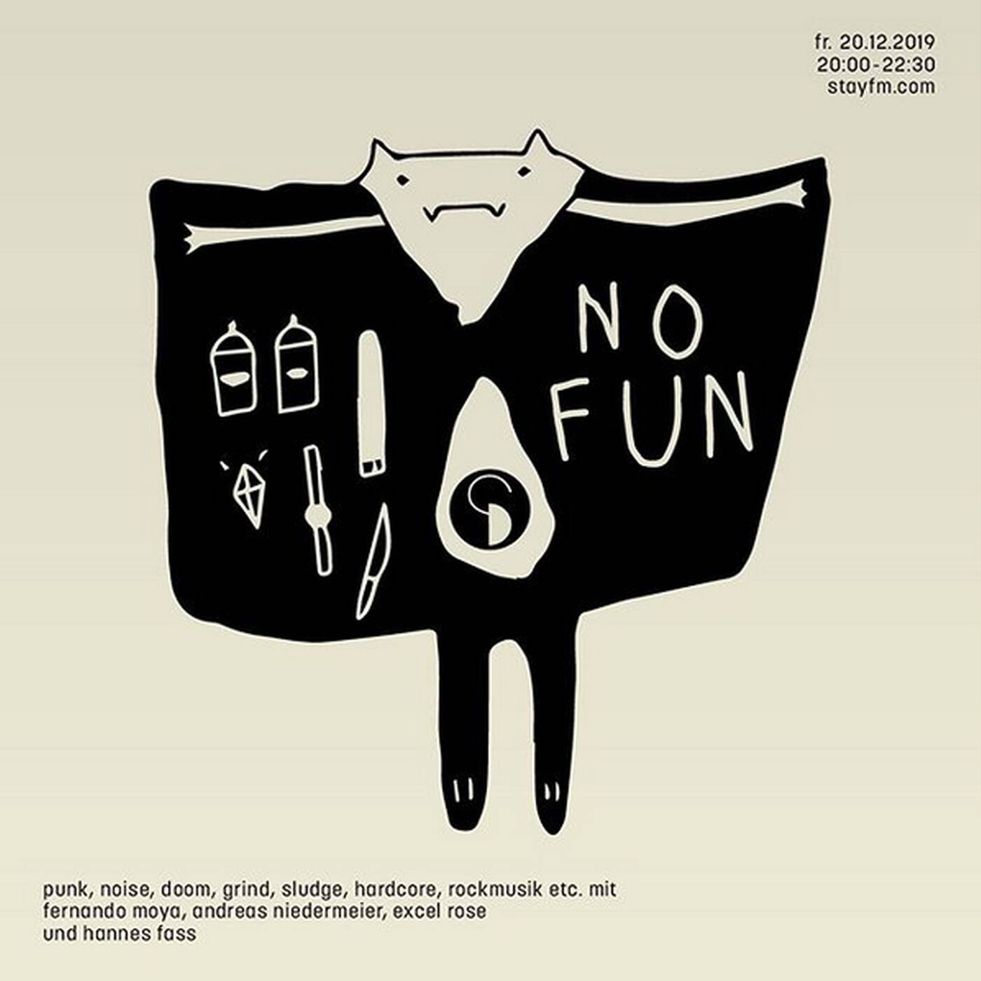 no fun 07 - hannes fass, fernando moya & andreas niedermeier - 20.12.19 episode artwork