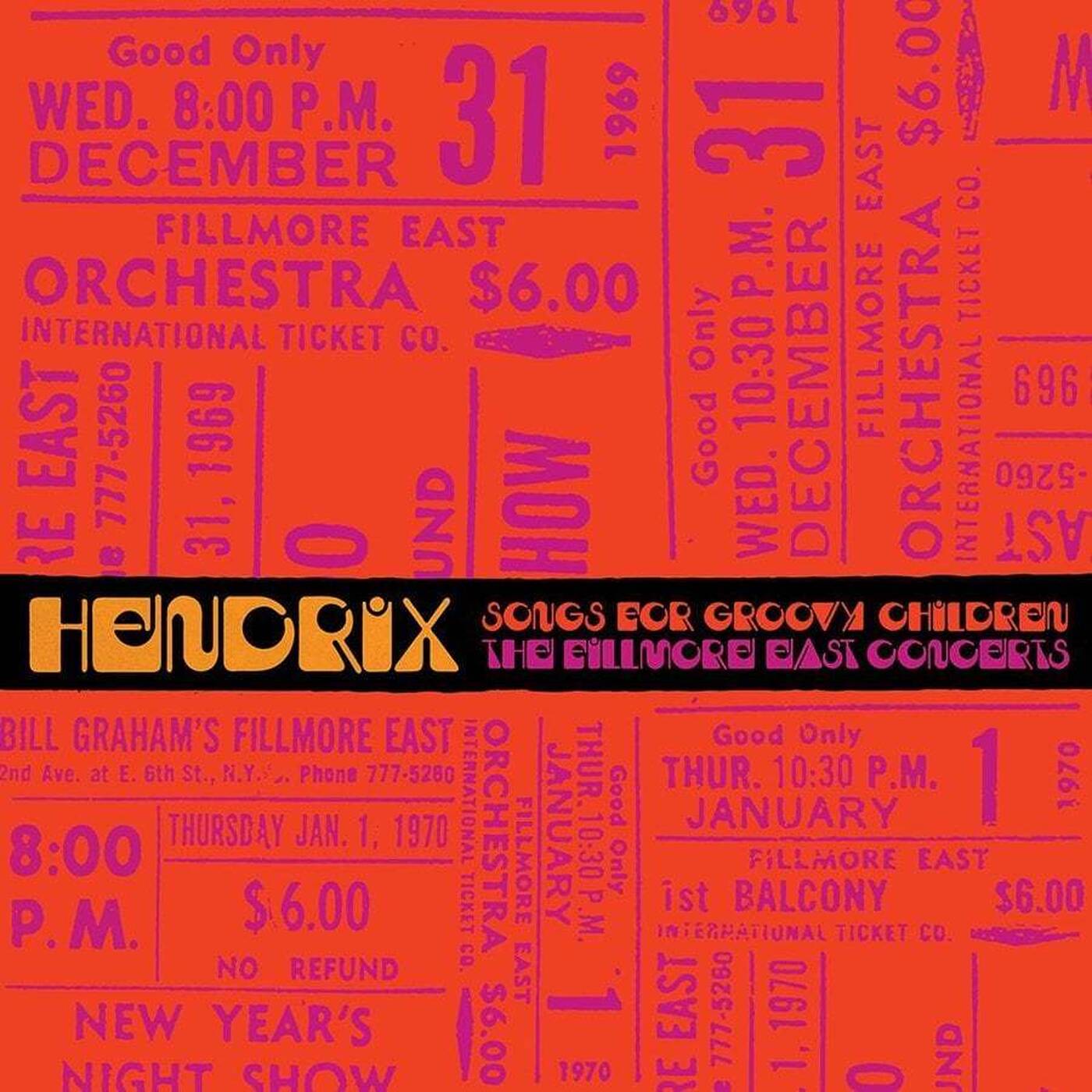 jimi hendrix Songs for Groovy Children: The Fillmore East Concerts episode artwork