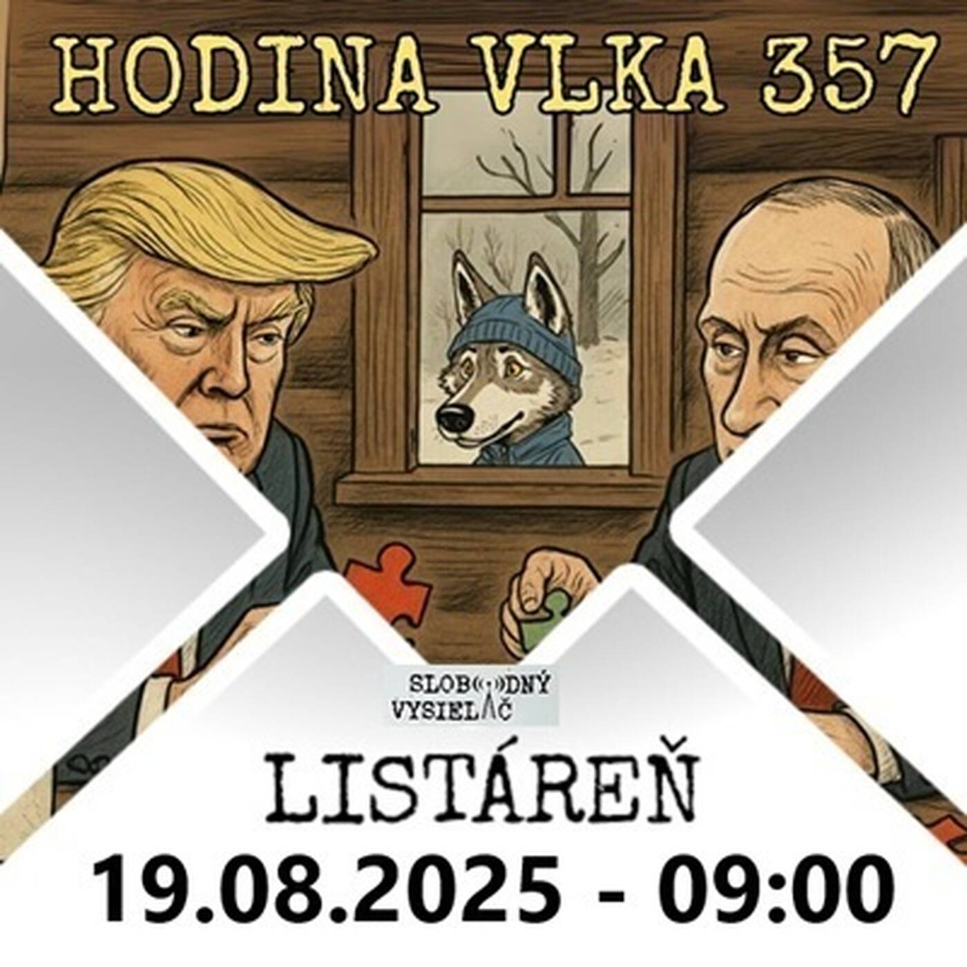 Hodina vlka 357 - 2025-08-19 listáreň episode artwork